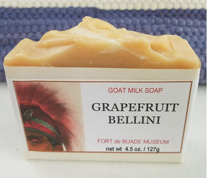Grapefruit Bellini Goat Milk Bar Soap