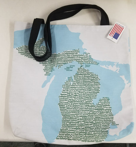 Michigan Cities Tote