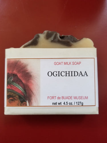 Ogichidaa Goat Milk Bar Soap
